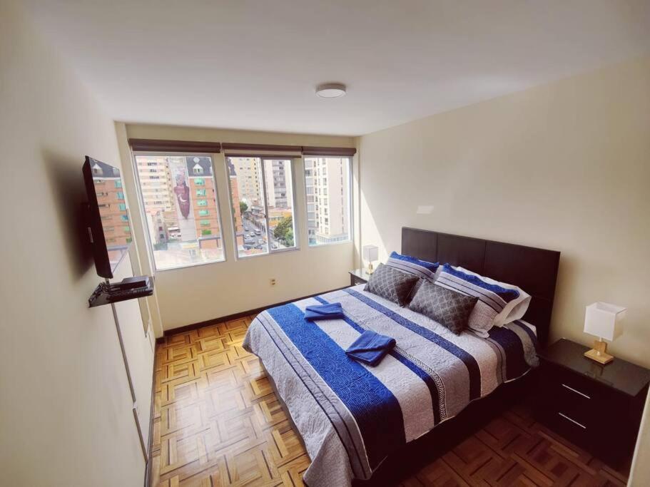 Comodo, Amplio Y Centrico Apartamento En Sopocachi Λα Πας Εξωτερικό φωτογραφία
